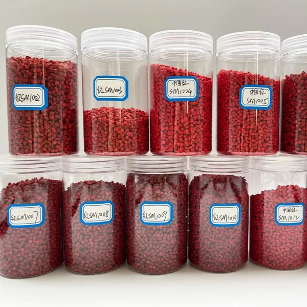 Red Masterbatch - Deep Red Pigmentation For Plastic Items