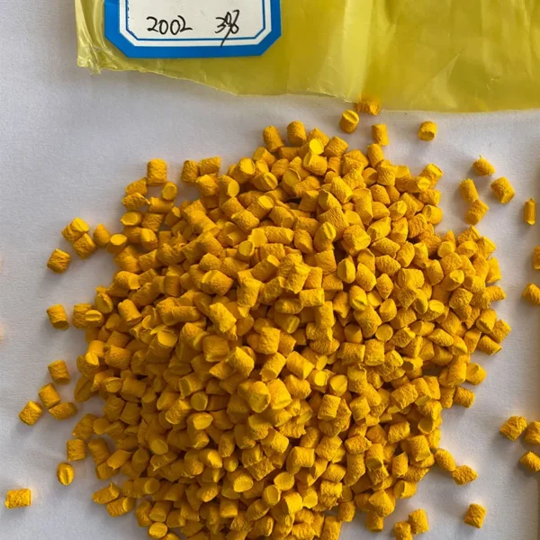 Yellow Masterbatch for Plastic | High Dispersion Masterbatch
